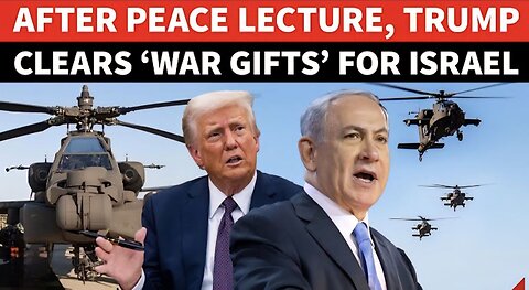 Trump 'PEACE MASK' Falls Off; US To Give $6.4 BILLION Weapons To Israel | Gaza War