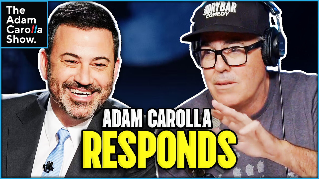 Adam Carolla Reacts to Jimmy Kimmel’s Show Cancellation
