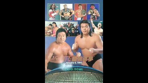 En Jay Pea Double You - Jan 04 1993 - Tokyo Dome 1 of 2