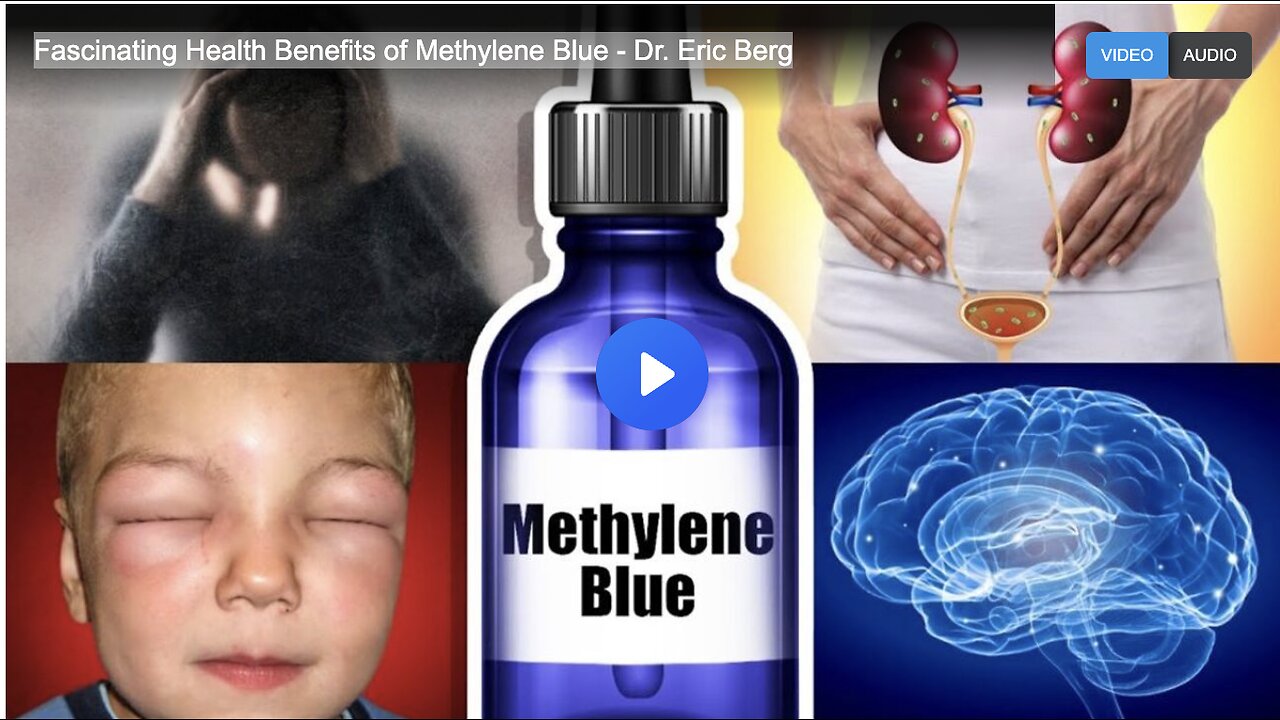 Fascinating Health Benefits of Methylene Blue - Dr. Eric Berg