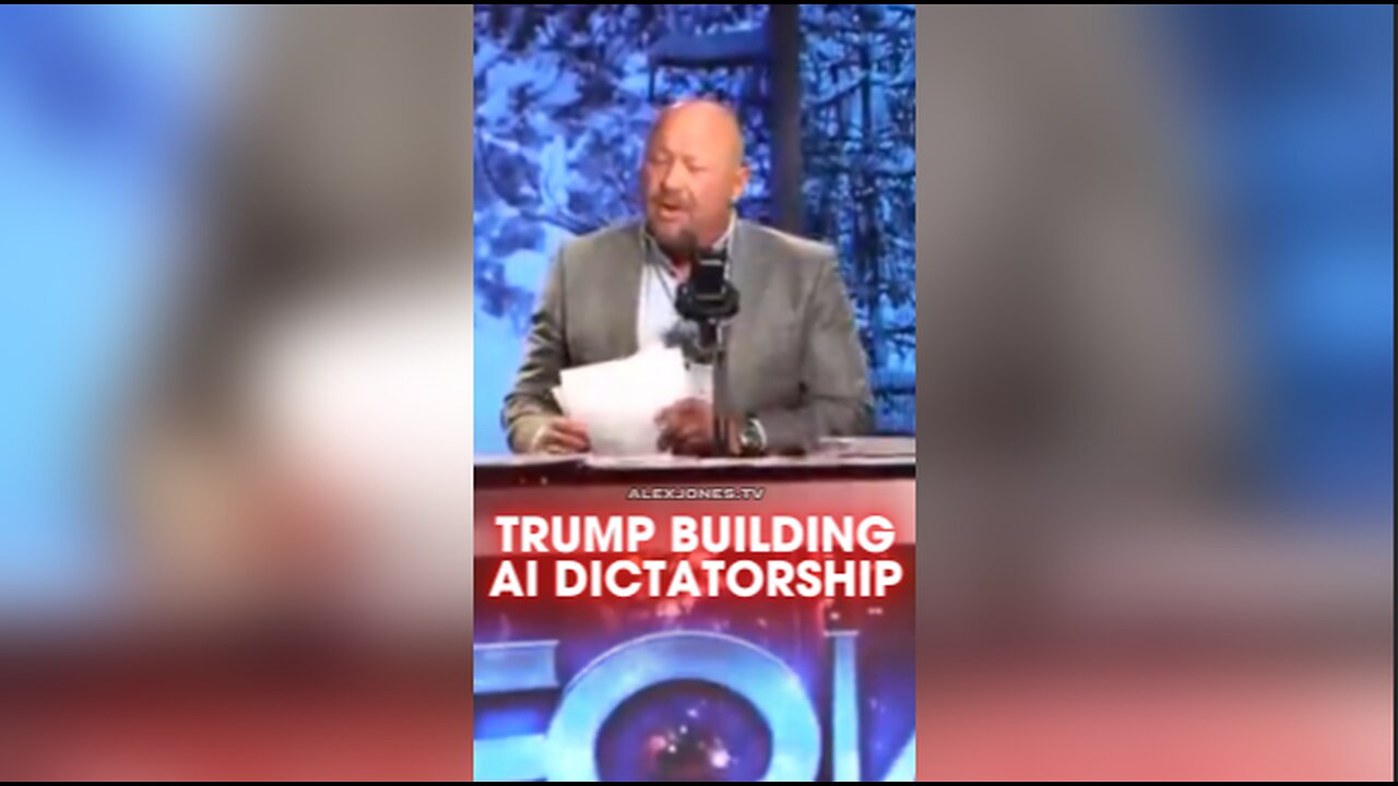 Alex Jones: Trump Helping Globalists Build AI Dictatorship - 12/8/25