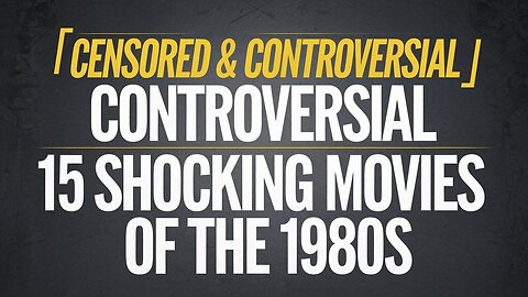 15 - 1980s Movies That Shocked the World – Too Extreme for Theaters!