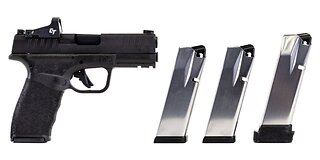 Springfield Armory HELLCAT Pro Compact OSP 9mm Pistol (3)15rd/(2)17rd Mags Pistol, Black