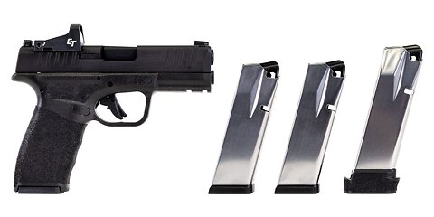 Springfield Armory HELLCAT Pro Compact OSP 9mm Pistol (3)15rd/(2)17rd Mags Pistol, Black