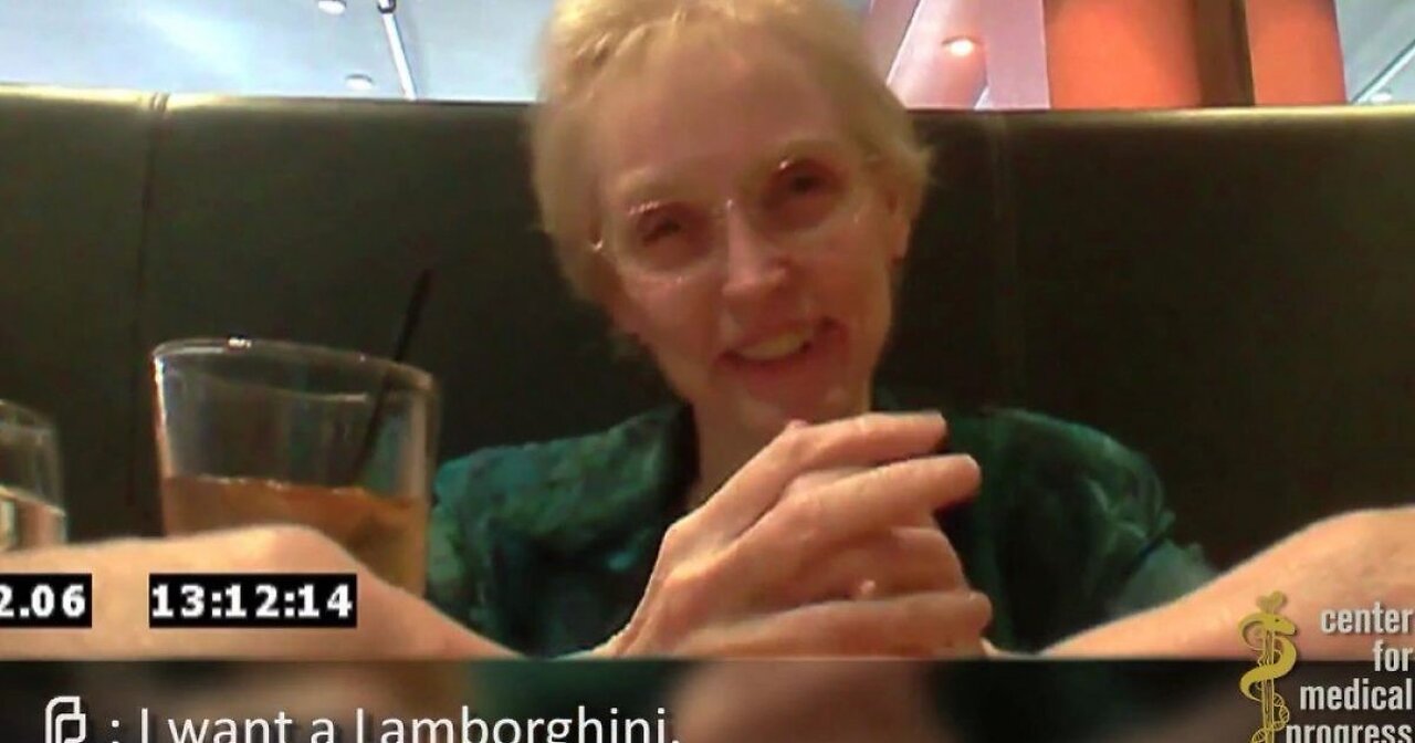 Planned Parenthood executive on selling aborted baby body parts says: “I want a Lamborghini!”