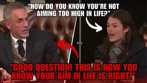 'Quite The Bloody Nightmare' - Jordan Peterson On Finding Your Aim In Life
