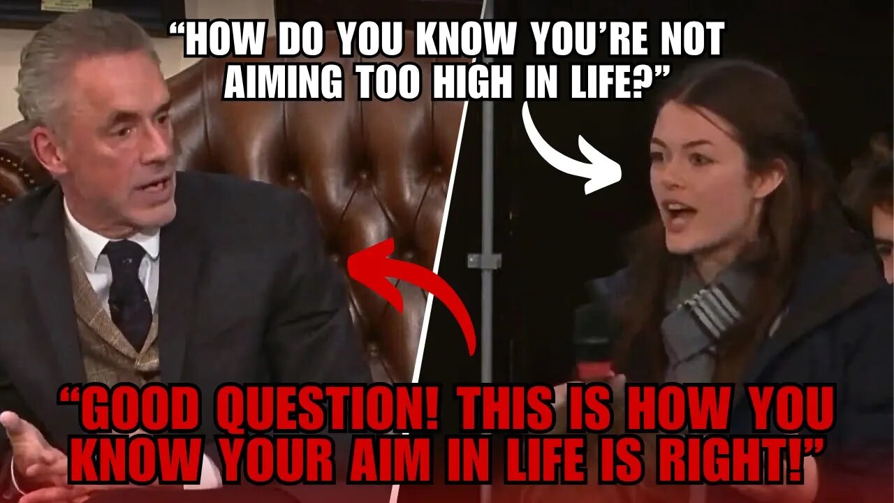 'Quite The Bloody Nightmare' - Jordan Peterson On Finding Your Aim In Life
