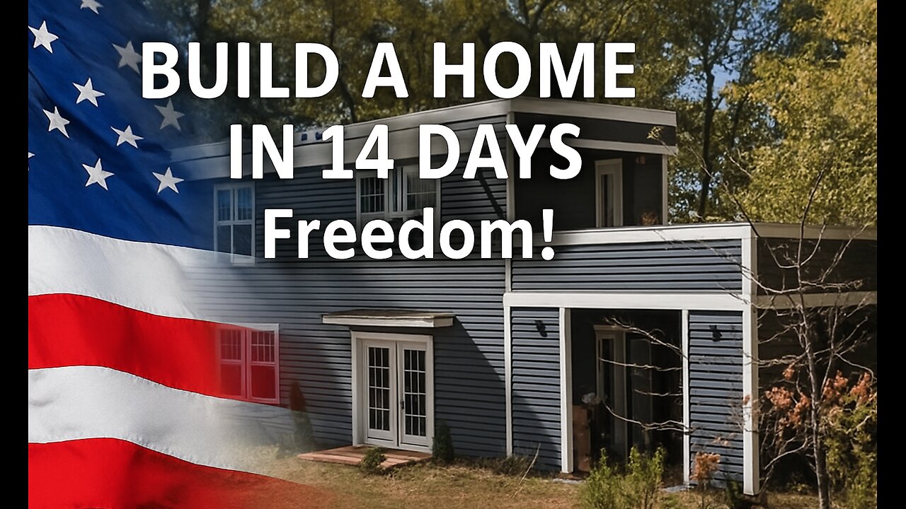 Build a Home in 14 Days! - (More videos coming) - The Goal is Freedom!