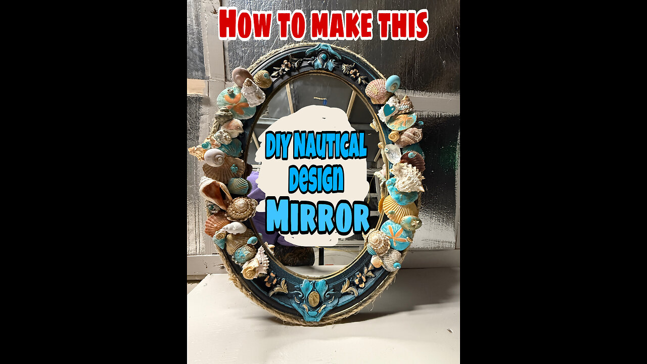 DIY- How I made my Nautical Mirror for my skoolie Bus