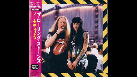 The Rolling Stones - No Security (Japan) 1998 CD