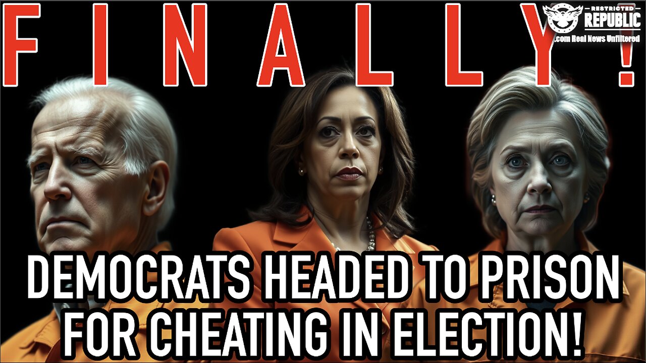 FINALLY!! Democrats Headed To Prison For Cheating In Election!