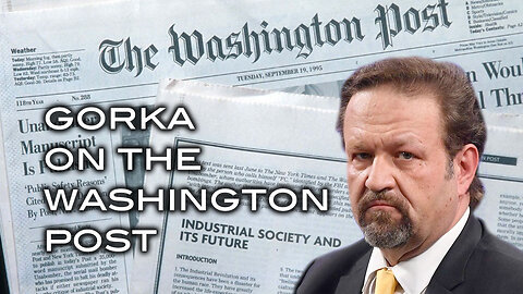 Gorka on the Washington Post