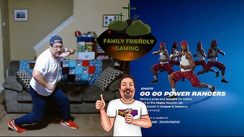 FFG Dance Fortnite Emotes Go Go Power Rangers