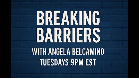 Breaking Barriers With Angela Belcamino #3