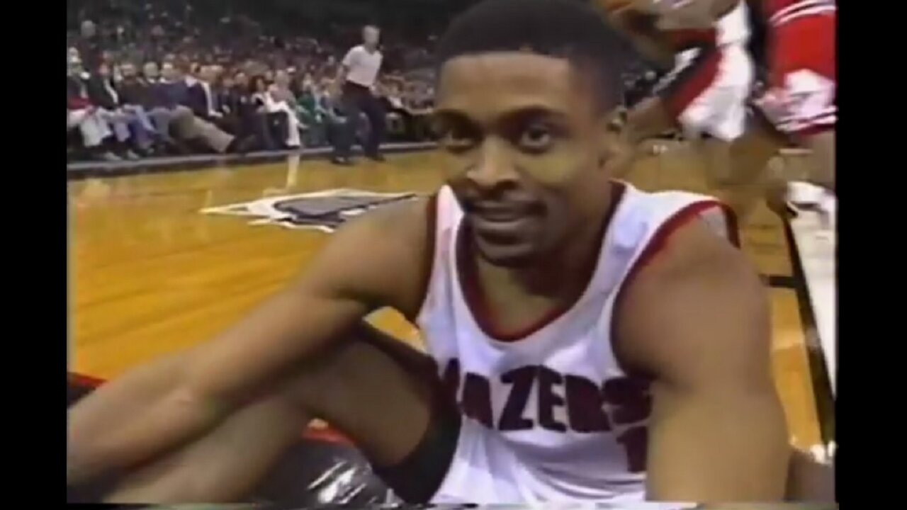 Rod Strickland 18 Points 10 Ast 3 Stl Vs. Bulls, 1994-95.