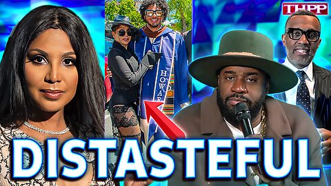 Corey Holcomb DROPS BOMBS on Toni Braxton Dressing for Clap Session at Son's Graduation!!