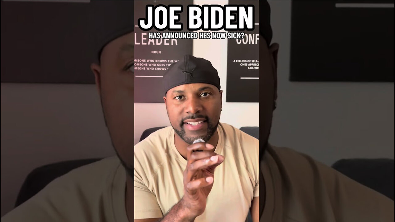 JOE BIDEN IS SICK?