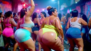 🔥 PAWG & Big Booty Twerk: Ass Clapping - Video