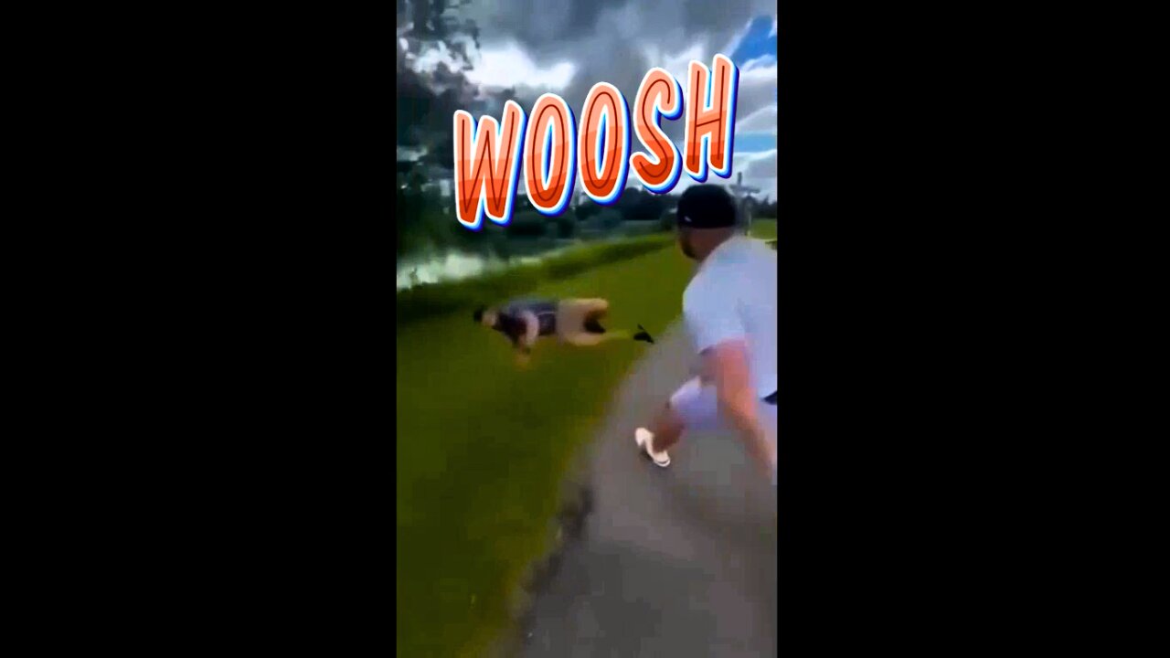 Crazy Canadian Golfers Provide Their Own Fight Sound Effects