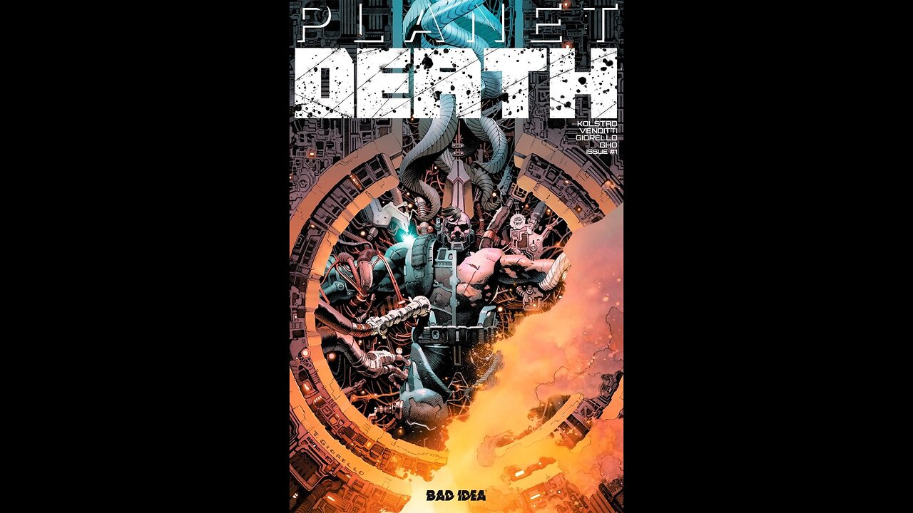Planet Death Comic Flip Through Is This The Coolest Cover Ever?