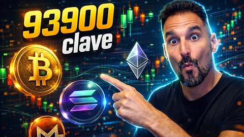 BITCOIN en 93,900: ¡SE ACABA EL TIEMPO! 🚨 (SOL, XMR, USDT)