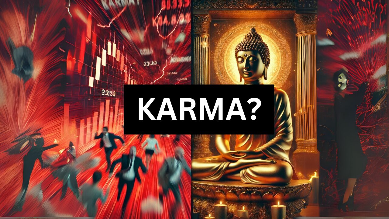 The Stock Market Crash Is Karma