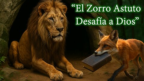 El Zorro Astuto Desafía a Dios | Cuento Moral | Historia Animada