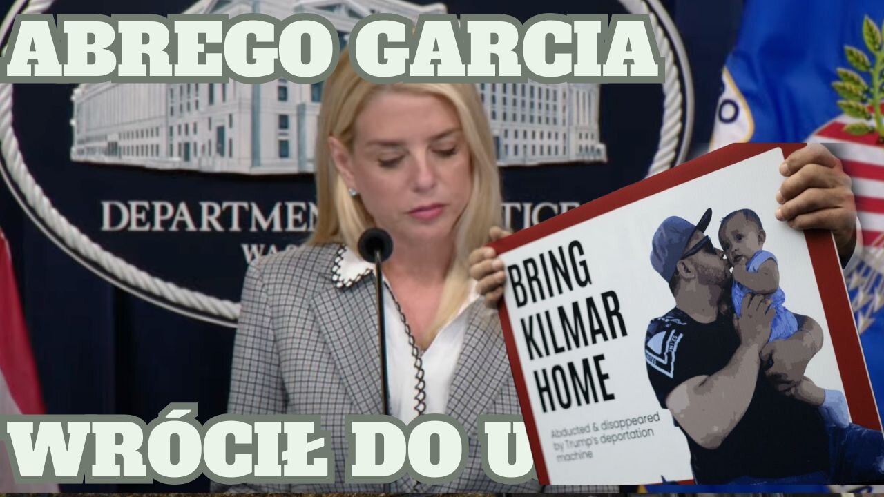 Abrego Garcia wrócił do USA. "Tatuś z Maryland" odpowie za przemyt ludźmi.