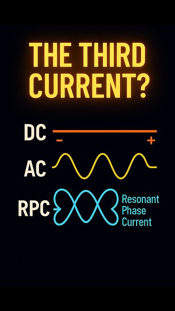 The Third Current: Resonant Phase Current (RPC) #FrequencyWaveTheory #Science