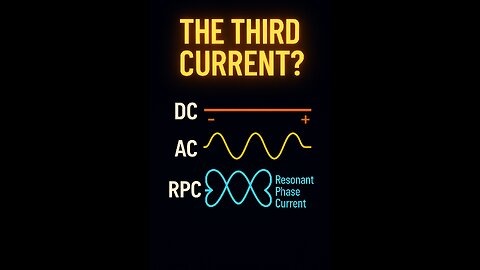 The Third Current: Resonant Phase Current (RPC) #FrequencyWaveTheory #Science