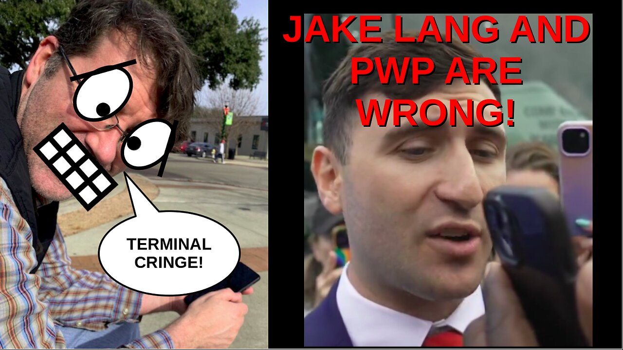 THIS is why Jake Lang and PWP are WRONG!