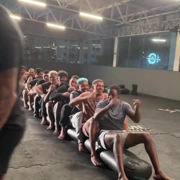 Charles Oliveira Recreates Viral Aura Farming Boat Kid Video