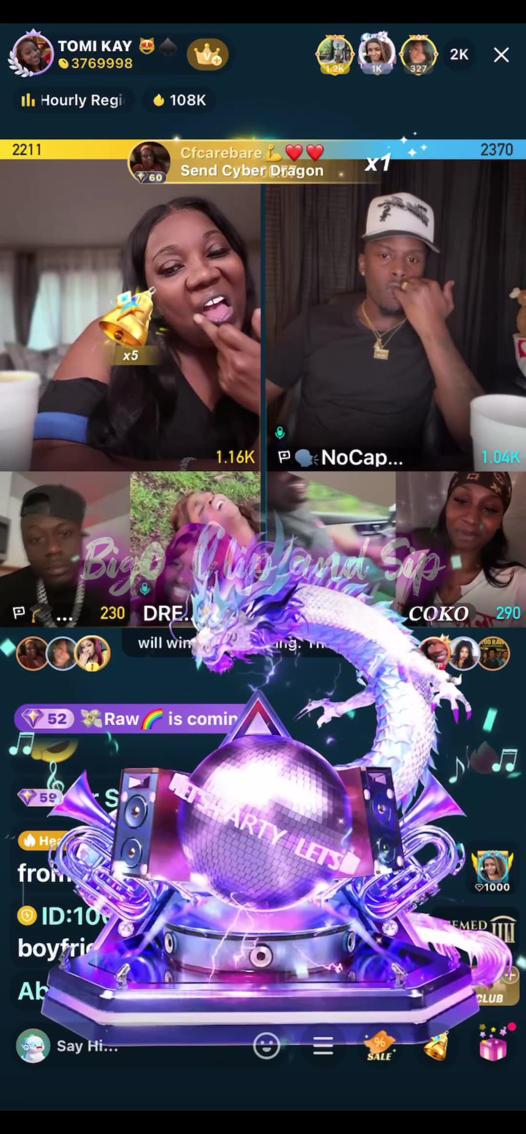 Team PK TomiKay confronts DreBaby after Gossip Gurls goes wrong 9/12/25 #bigoclipandsip