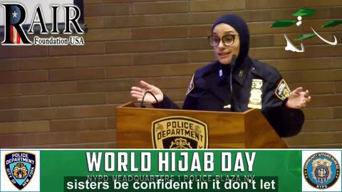 Libs of TikTok - Muslim NYPD officer BRAGS that there are over 1,200 Muslim officers ...