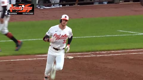 MLB - Ryan O'Hearn rockets a 3-run shot to right field 🚀