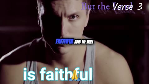 Bible Verse for the day. Faithful Lord: Strengthen & Protect From Evil