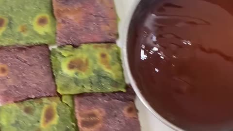 2 Layer Colors Making Of Paratha Recipe