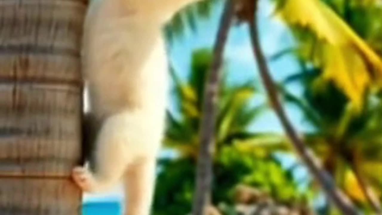 A cat rescued a baby