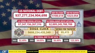 DOGE Clock Live: US Debt Tracker, DOGE Savings & Breaking News