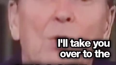 President Reagan’s story about a little girl who dreamed of being president to help the homeless