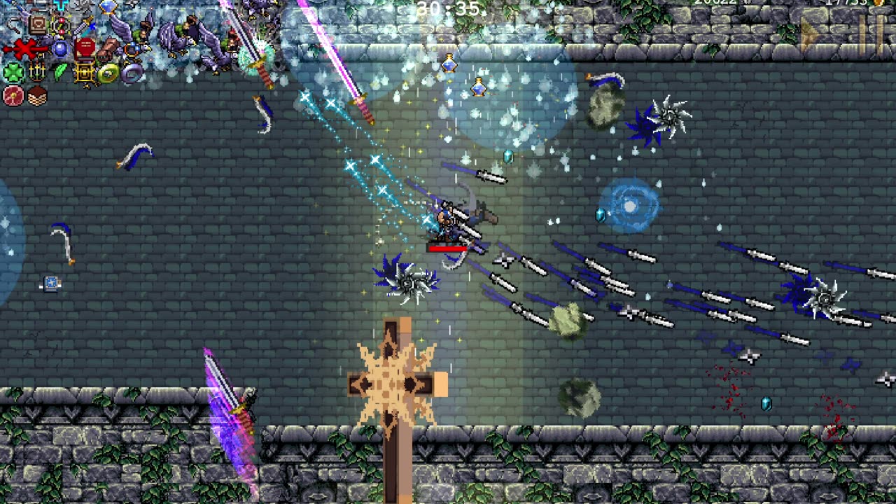 Vampire Survivors Castlevania DLC Richter Ending