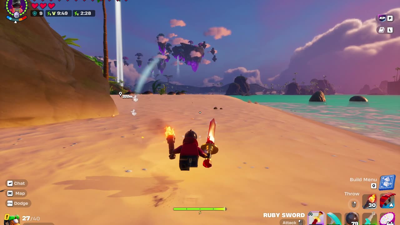 Fortnite Lego Odyssey. permadeath solo. part 27