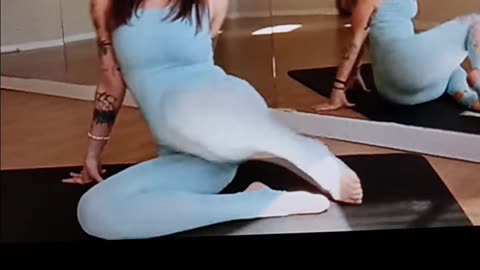 Hip opening movement flow