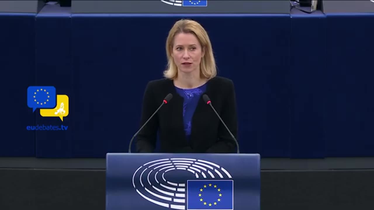 Kaja Kallas~ the horrors committed in Ukraine. Of course by Russia