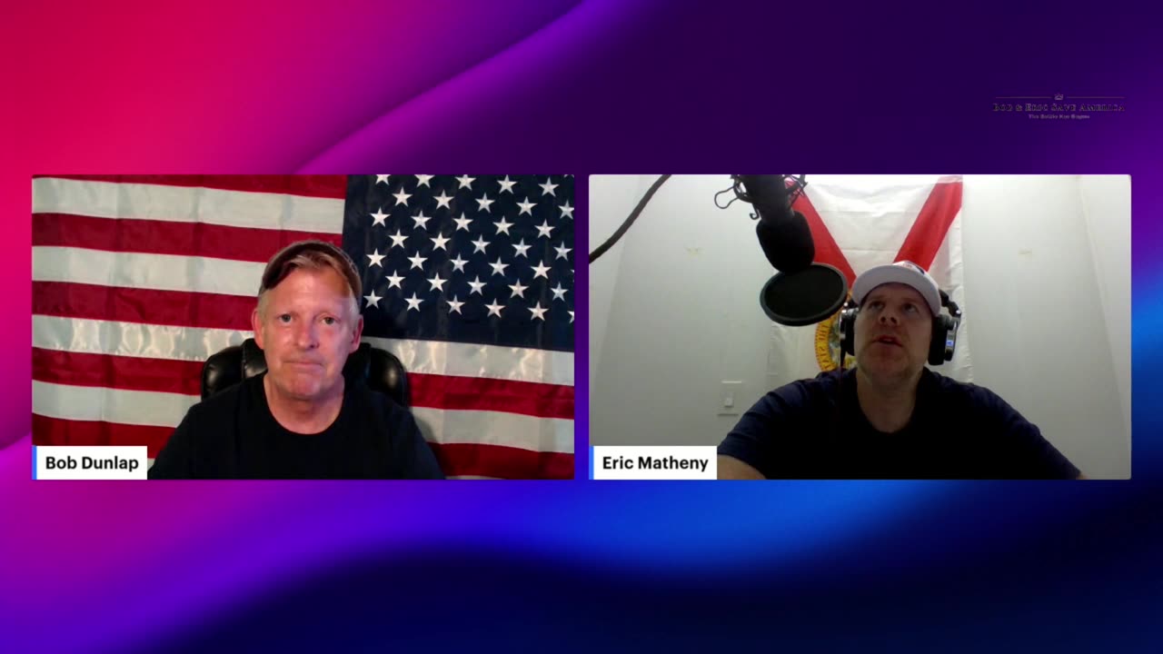 Bob Dunlap and Eric Matheny Say James Comey Should Be Jailed for Inspiring Trump’s Assassination
