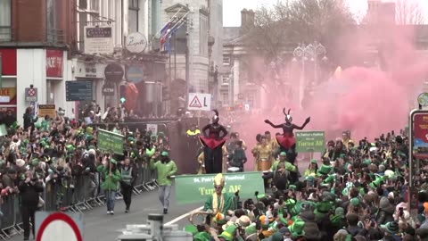 Thousands gather in Dublin for St. Patrick's Day parade