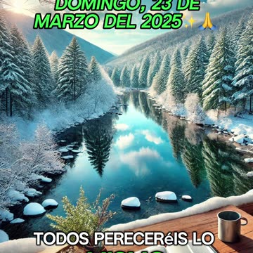 🙏✨Evangelio de hoy Domingo, 23 de Marzo del 2025✨🙏