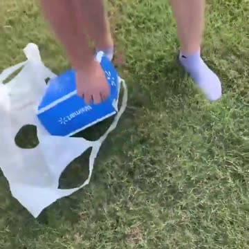 Social media footage shows Walmart’s drones zipping orders across US skies