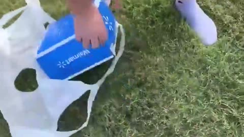 Social media footage shows Walmart’s drones zipping orders across US skies