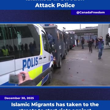 Islamists Attack Swedish Police